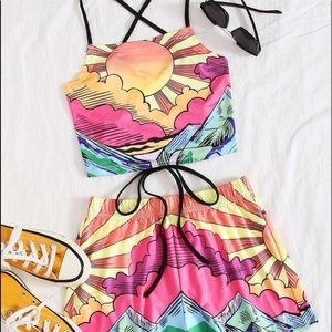 Shein summertime 2 piece outfit